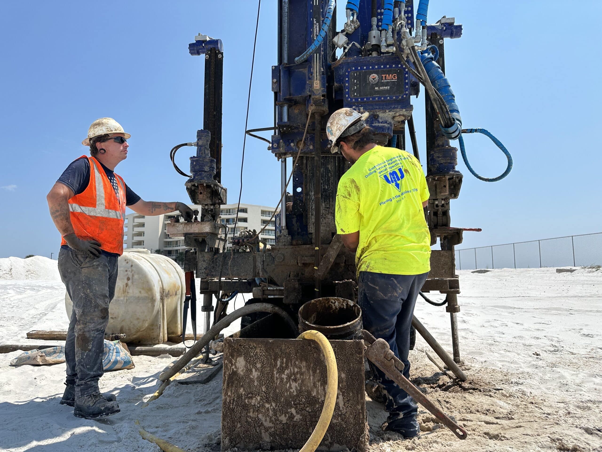 Drilling services by LMJ Associates